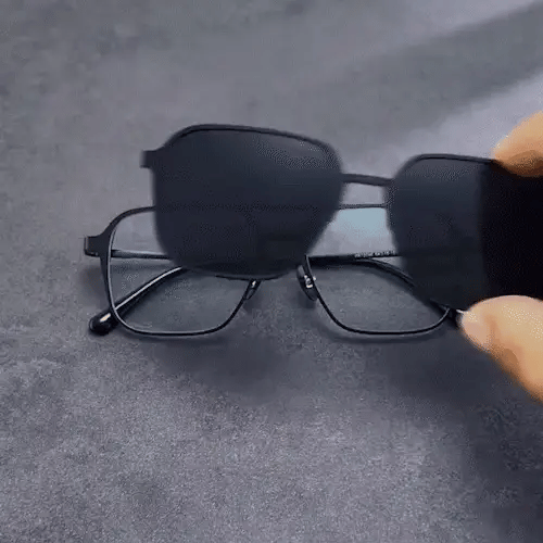 5-in-1 Magnetic Polerized Sunglasses