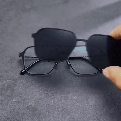 5-in-1 Magnetic Polerized Sunglasses